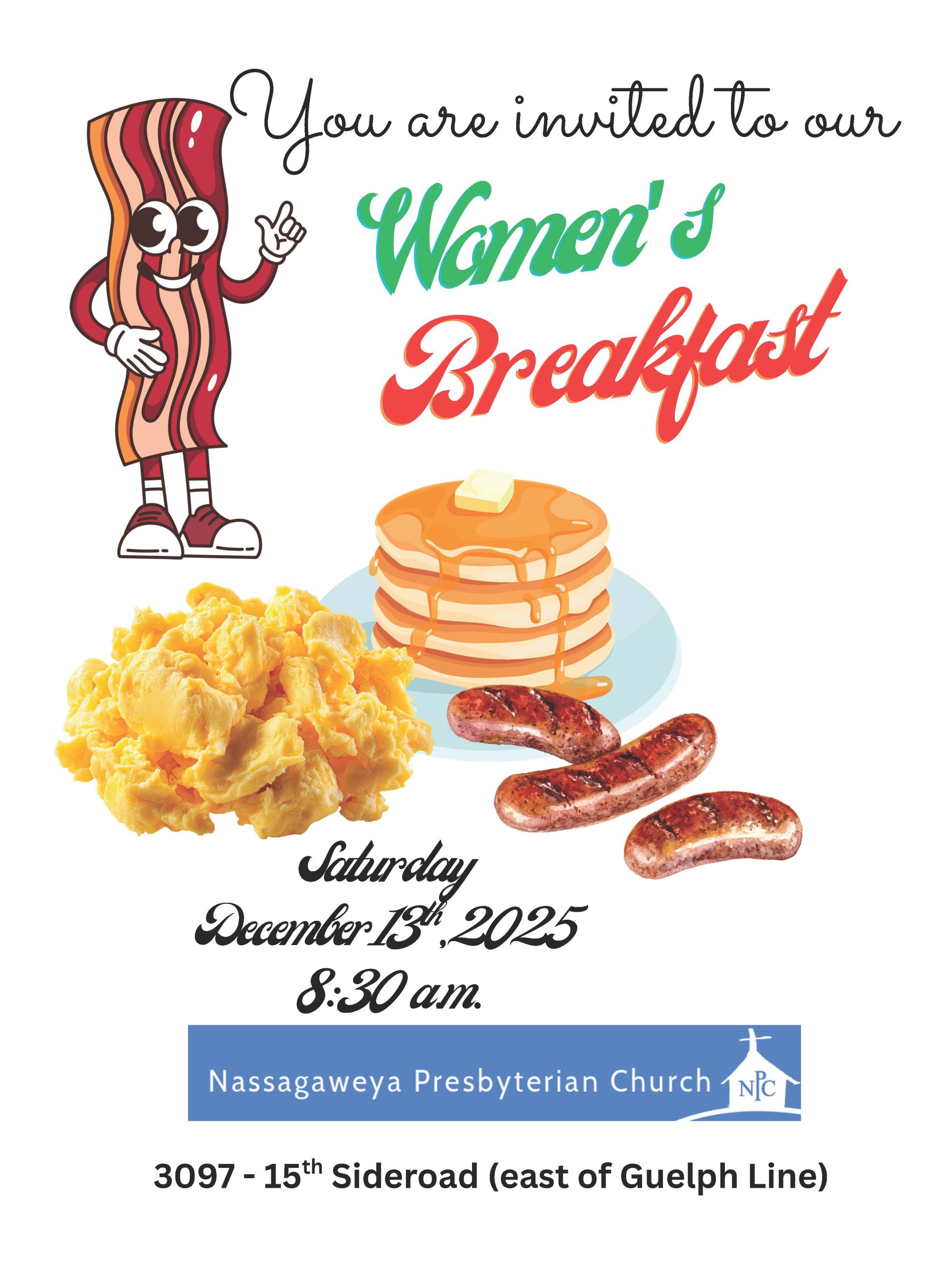 Women’s Breakfast December 13, 2025