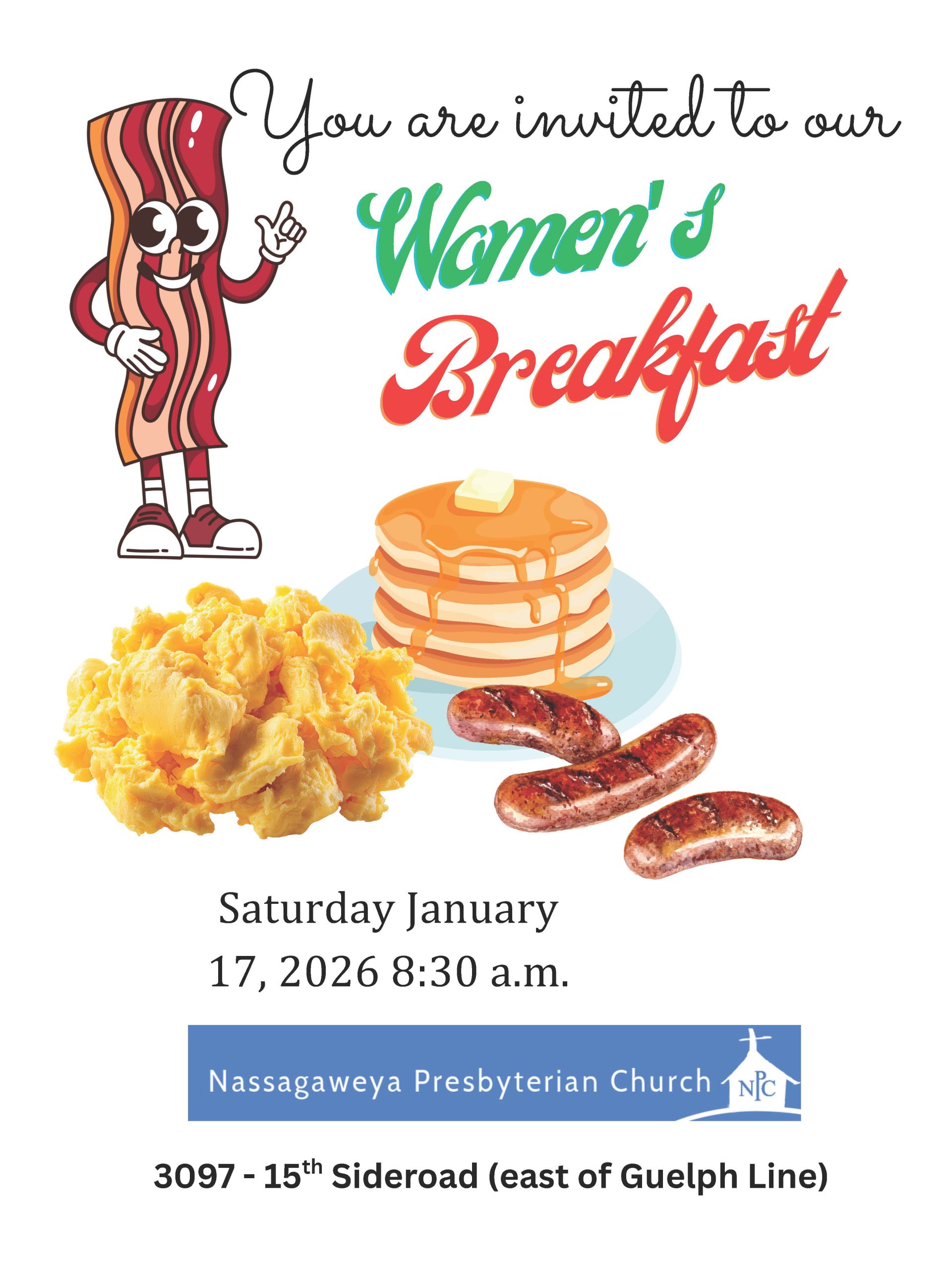 Women’s Breakfast January 17, 2026